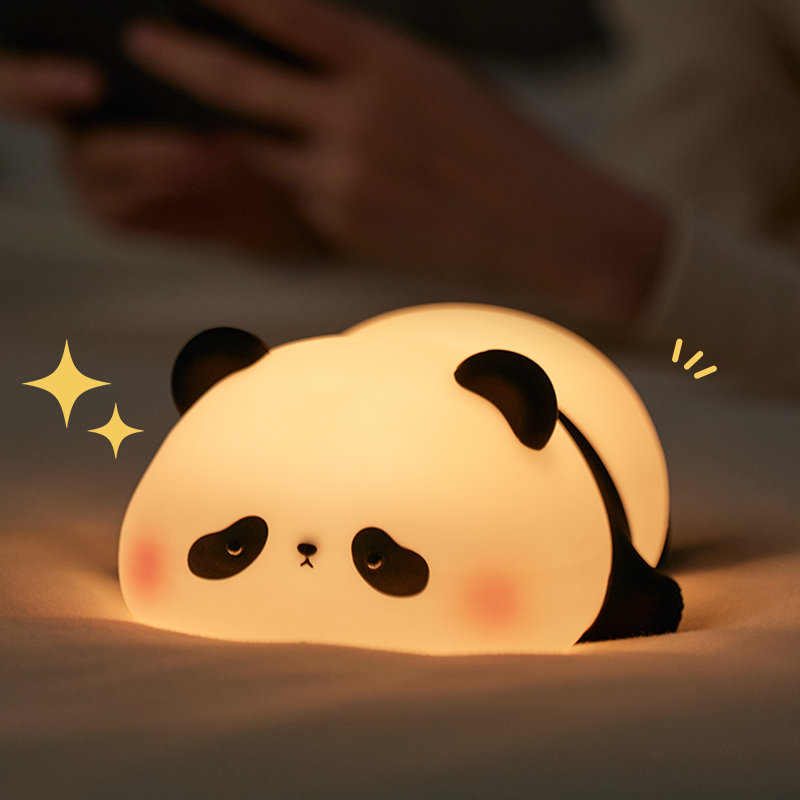 Smart Baby Night Light - Panda LED Nachtlicht Niedliches Silikon Nachtlicht