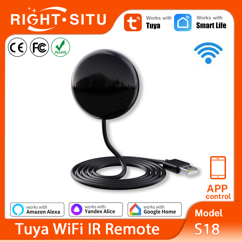 Universal Remote Smart Home - Tuya WiFi IR Fernbedienung für Smart