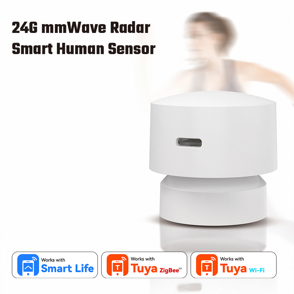 Zigbee Motion Sensor - Zigbee- oder WiFi-Smart-Anwesenheitssensor mit 24G-MMWave-Radar, 20
