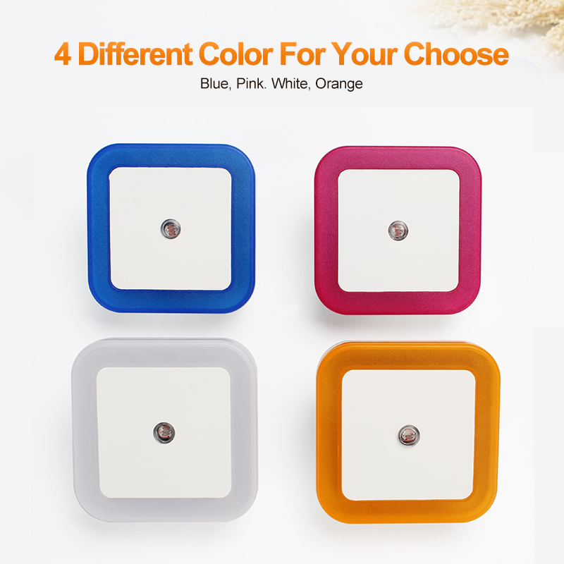 Smart Baby Night Light - LED-Nachtlicht mit Lichtsensor, 110V 220V EU/US-Stecker,