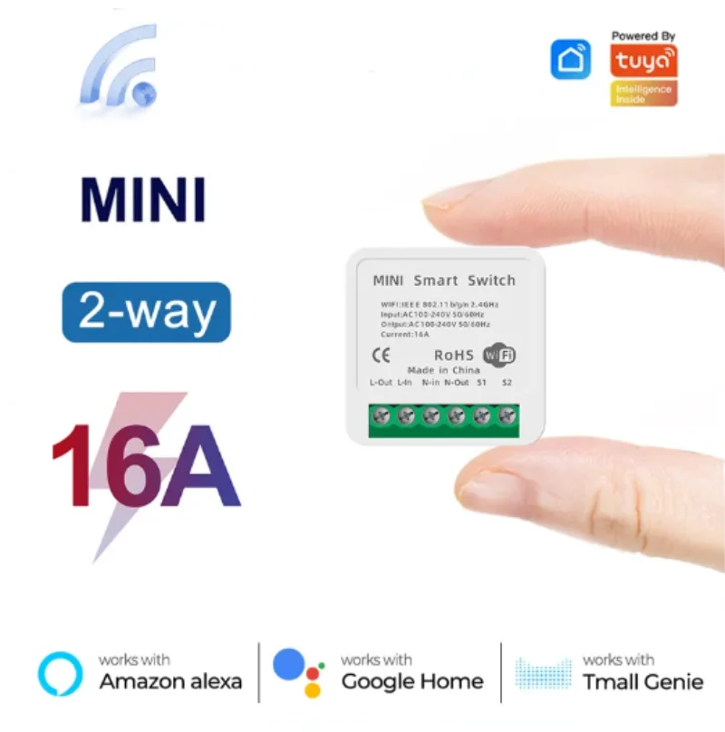 Smart Home Simple - Tuya mini 16a wifi schalter smart