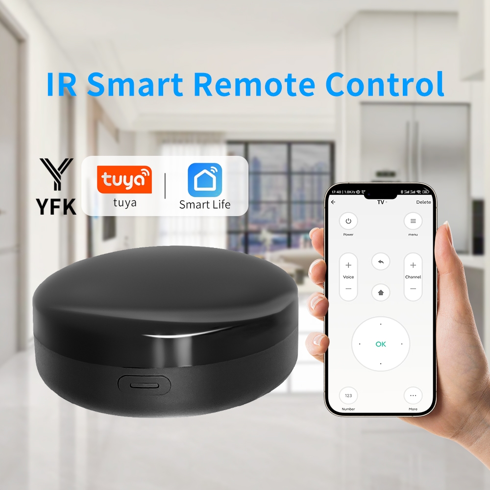 Universal Remote Smart Home - YFK Tuya WiFi Universelle IR-Fernbedienung Smart