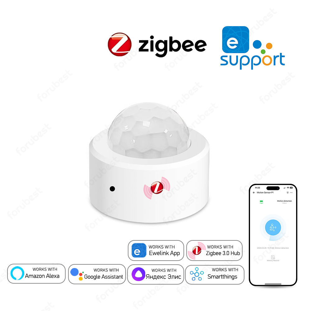 Zigbee Motion Sensor - Zigbee 3.0 menschlicher Bewegungssensor PIR-Infrarotdetektor Smart