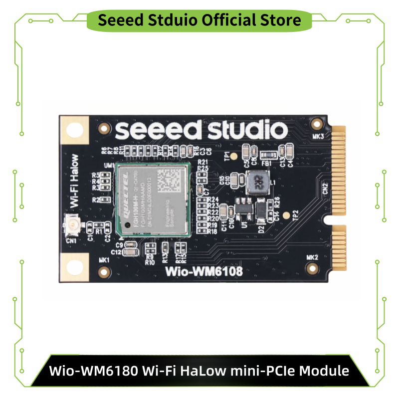 Smart Home Simple - Wio-WM6108 Wi-Fi HaLow Mini PCIe-Modul WM6108,