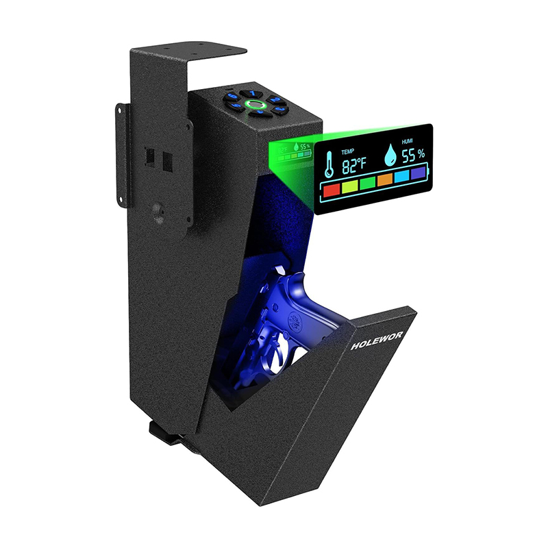 Smart Home Box - Intelligenter Fingerabdruck-Waffenschrank Biometrisches Schloss Sicherheitsbox aus