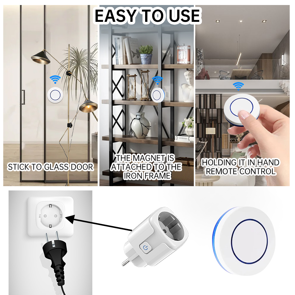 Kabellose Steckdose RF433 Smar – Universal Remote Smart Home Bewertung und Preis