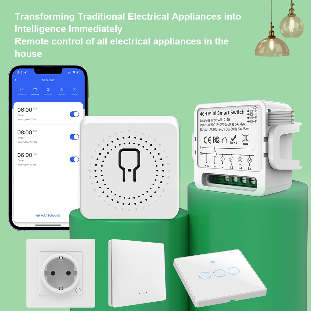 Tuya WiFi Smart-Schalter 1/2/3 – Smart Home Simple Bewertung und Preis