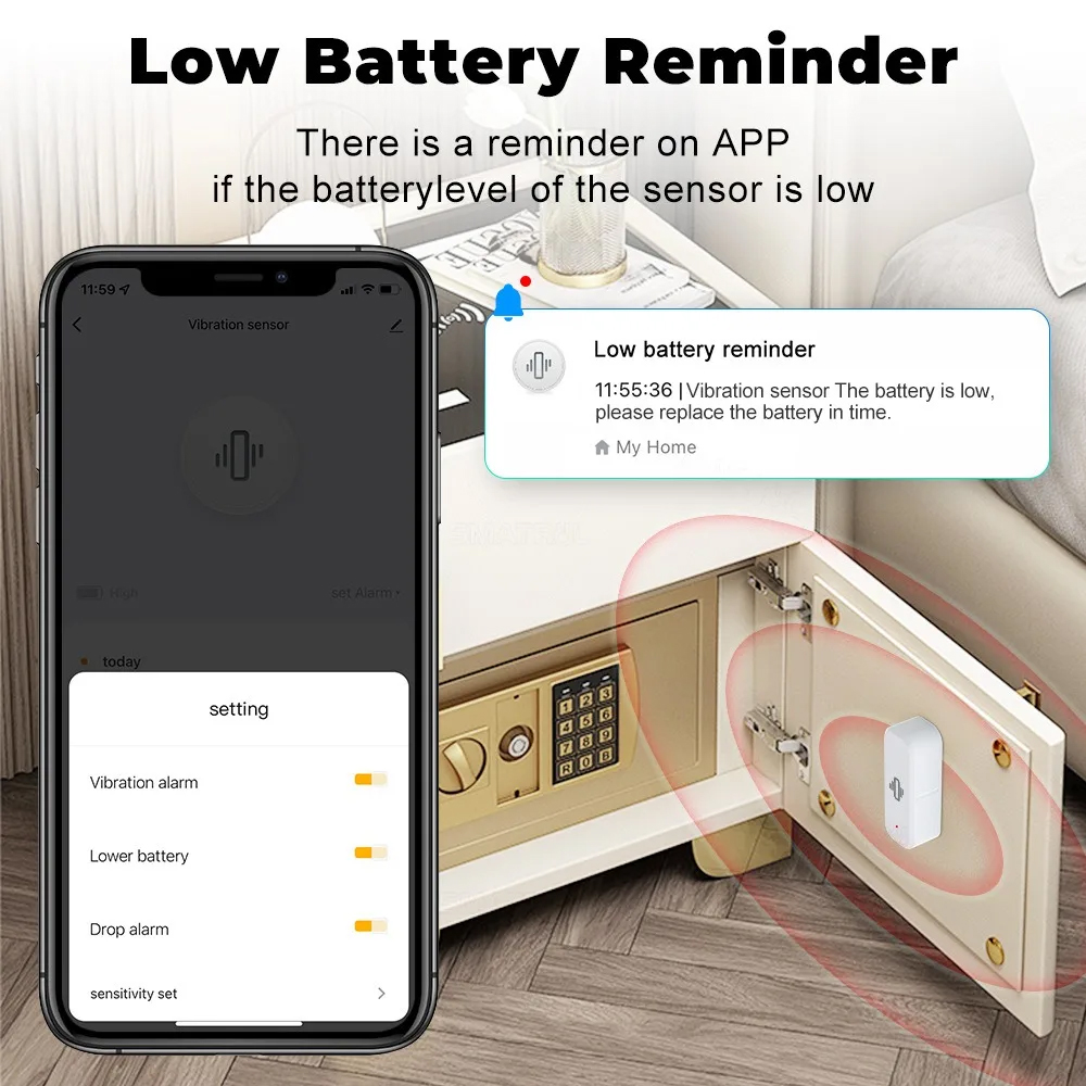 Smart Vibration Sensor ZigBee  – Zigbee Motion Sensor Bewertung und Preis