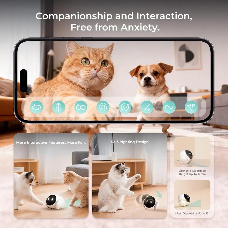 Bewegliche Indoor-Haustier-Rob – Smart Home Life Bewertung und Preis