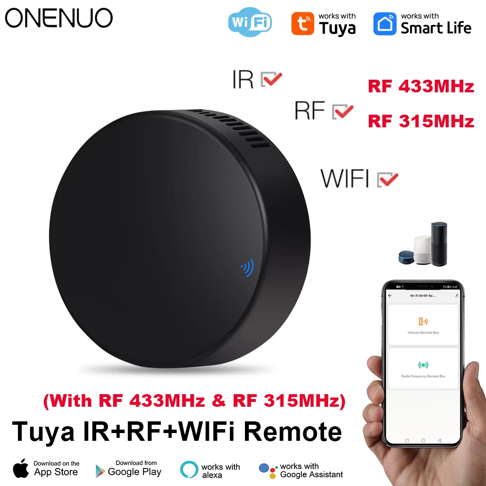 Tuya WiFi RF IR-Fernbedienung  – Universal Remote Smart Home Bewertung und Preis