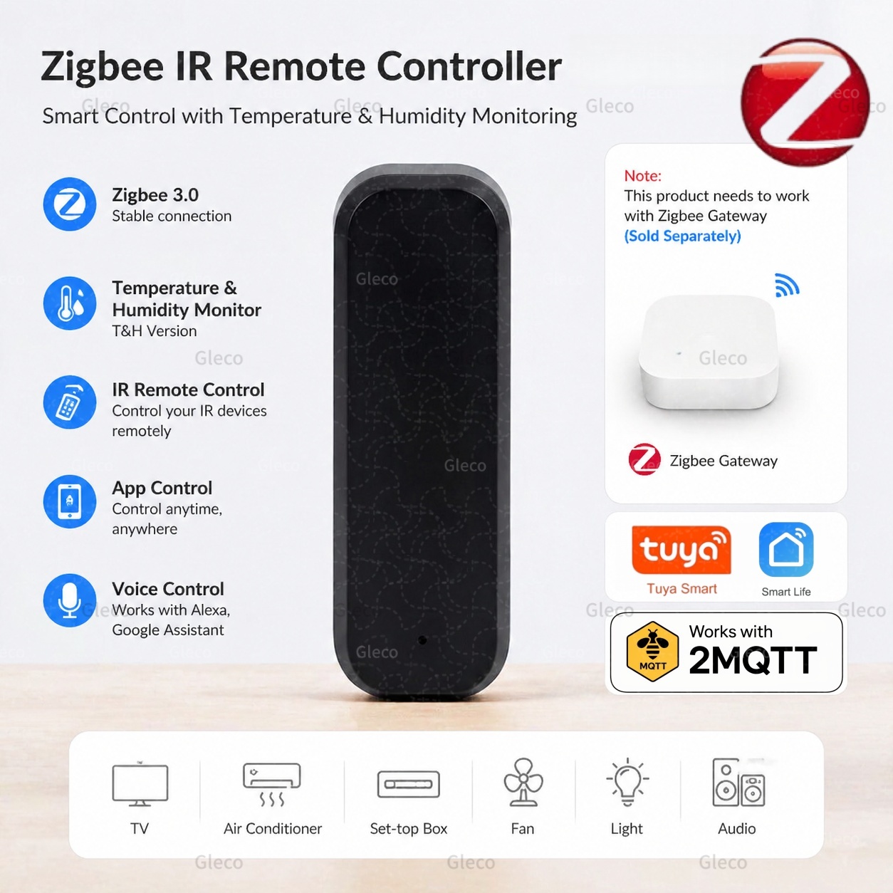 Zigbee Smart IR-Fernbedienung  – Universal Remote Smart Home Bewertung und Preis