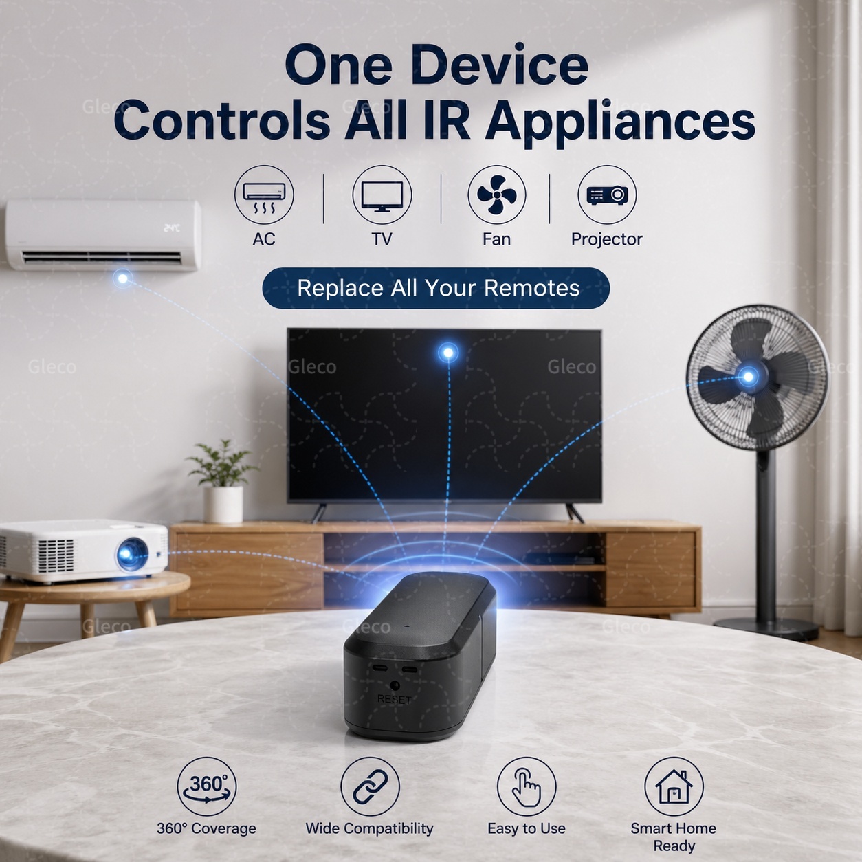 Zigbee Smart IR-Fernbedienung  – Universal Remote Smart Home Bewertung und Preis