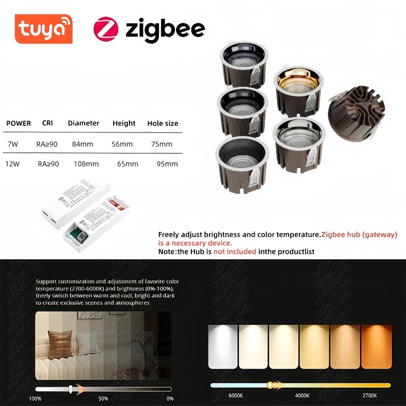 Tuya Zigbee/ BLE/ Matter/ DALI – Smart Home Living Room Bewertung und Preis