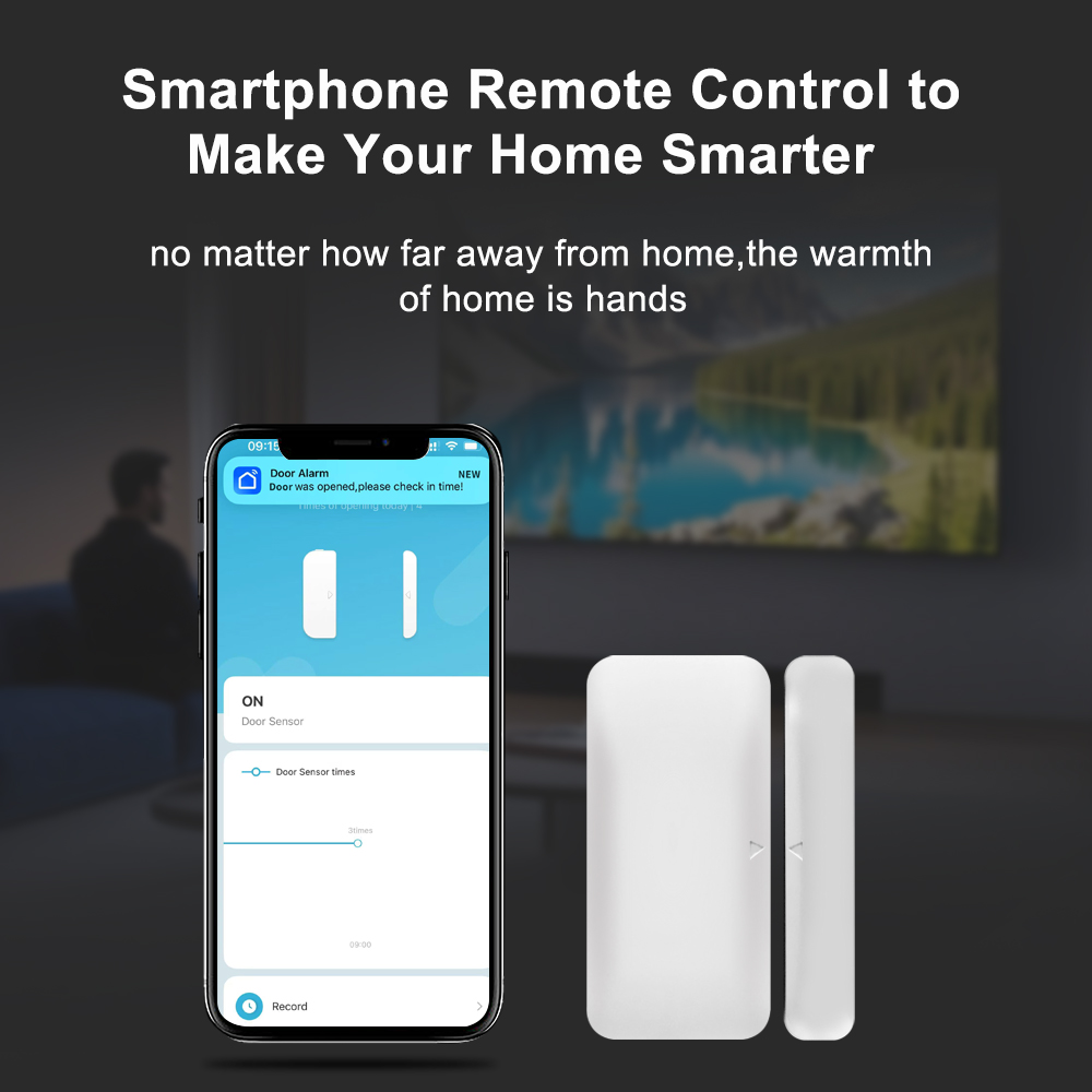 Tuya Zigbee Kabelloser Tür- un – Smart Home Simple Bewertung und Preis