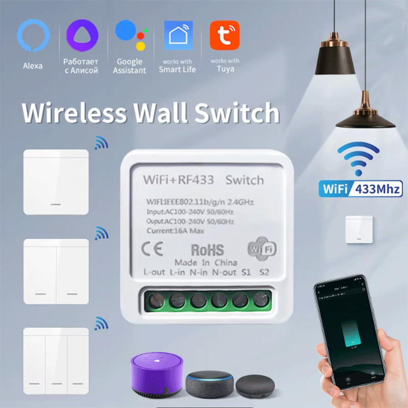 Tuya WiFi Smart Lichtschalter  – Smart Home Life Bewertung und Preis