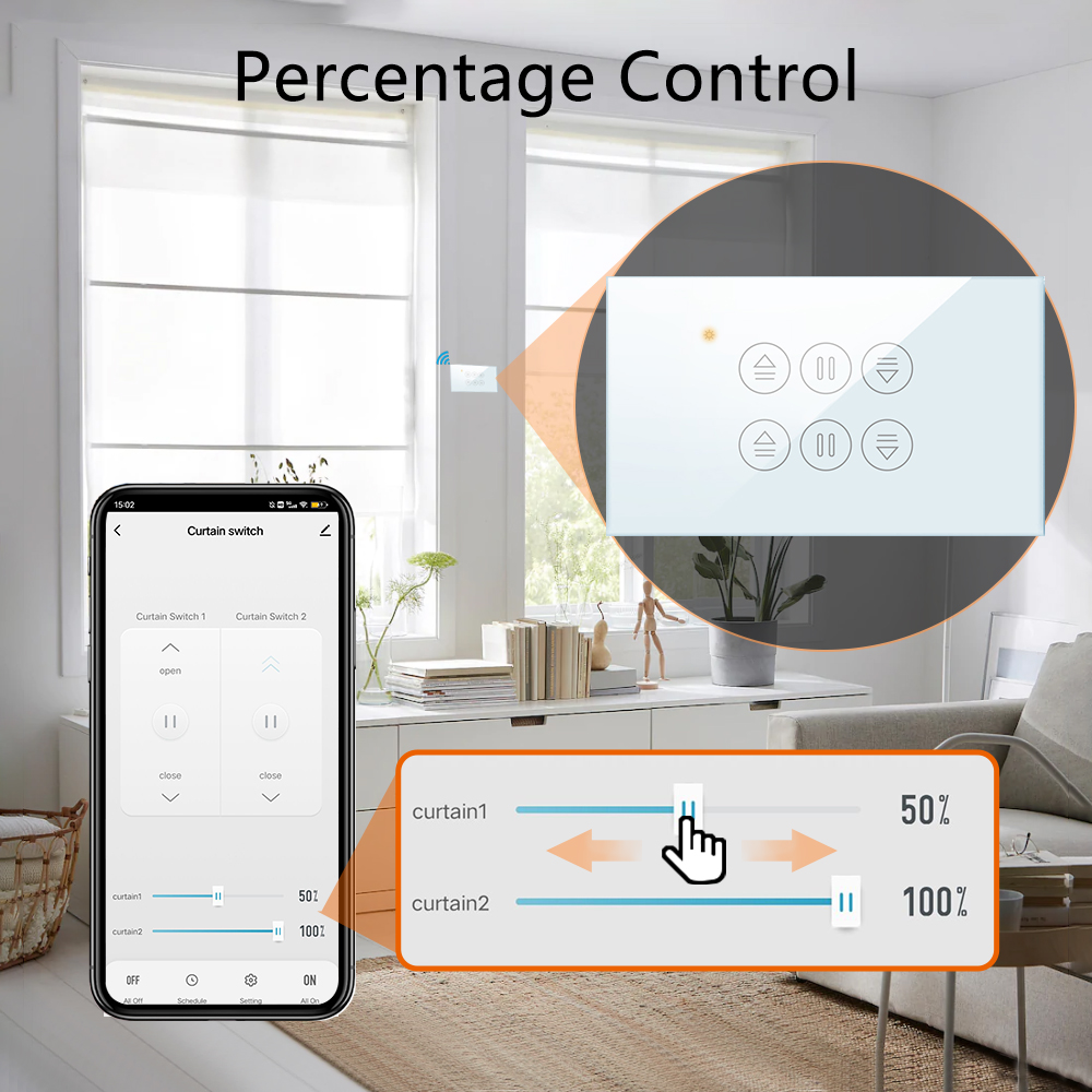 QCSMART WiFi Doppel Vorhang UN – Universal Remote Smart Home Bewertung und Preis