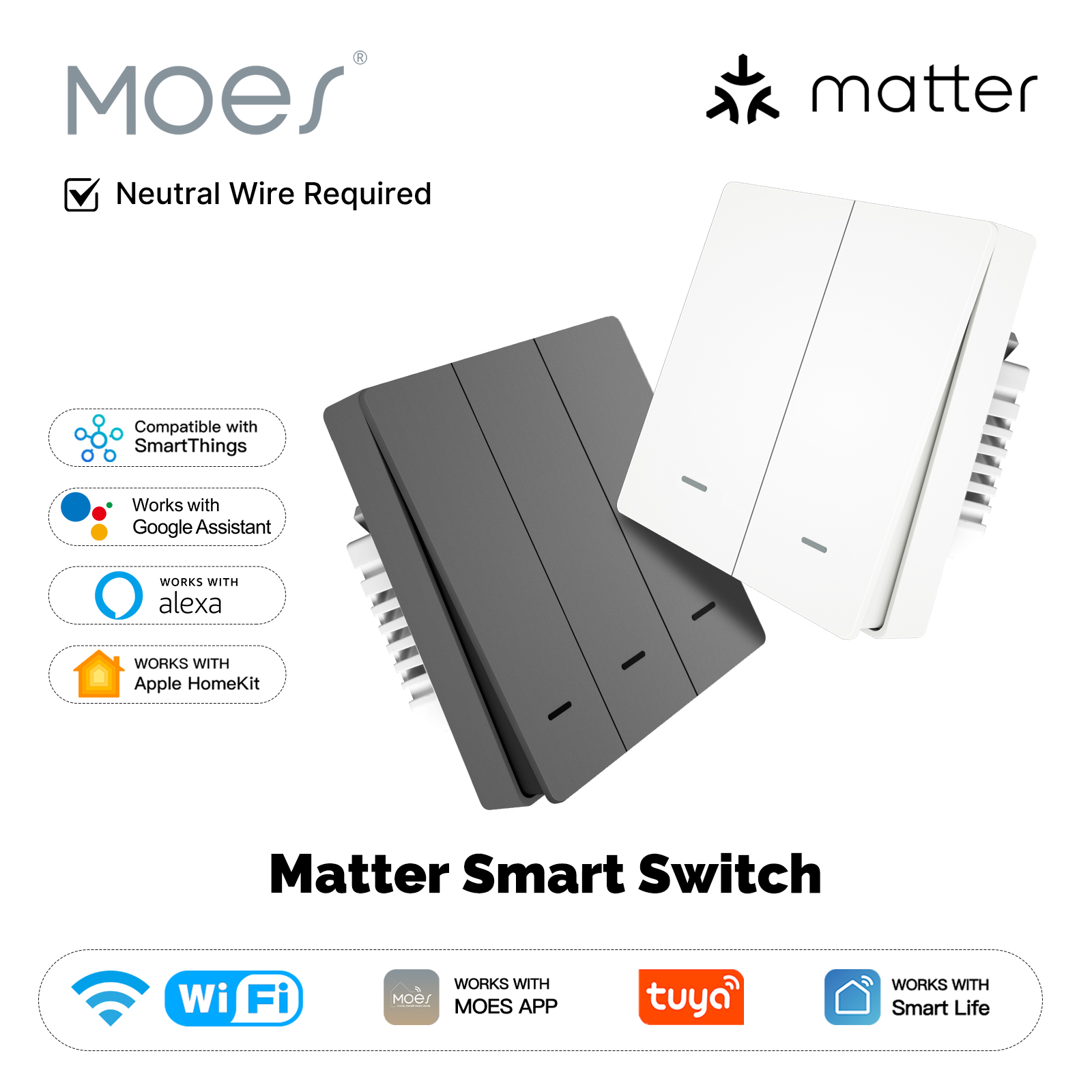 MOES Matter Tuya WiFi Smart Li – Smart Home Kits Bewertung und Preis