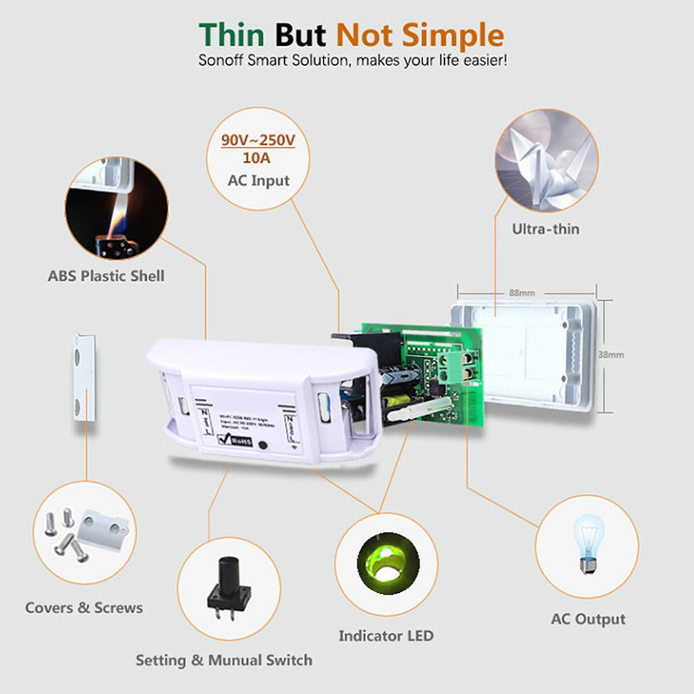 1 Stück WLAN-Smart-Schalter, u – Universal Remote Smart Home Bewertung und Preis