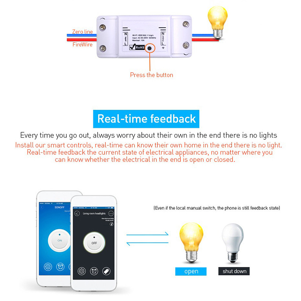 1 Stück WLAN-Smart-Schalter, u – Universal Remote Smart Home Bewertung und Preis
