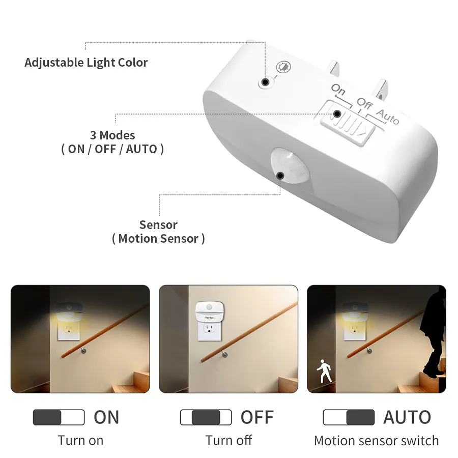 LED Nachtlicht Motion Sensor E – Smart Baby Night Light Bewertung und Preis